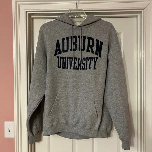 Champion Auburn University sports grey hoodie XXL - Picture 5 of 8